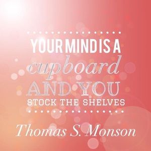 Fill it with Jesus! Read and immerse in his word!